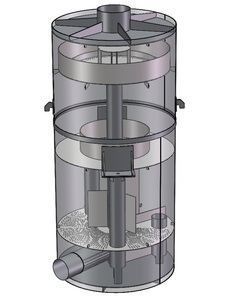 Деаэратор вакуумный ДВ-100 Деаэраторы вакуумные серии ДВ-100 предназначены для удаления коррозионно-агрессивных газов (кислорода и свободной углекислоты) из питательной воды водогрейных котлов и подпиточной воды систем теплоснабжения в котельных и на ТЭЦ. В качестве теплоносителя в них может использоваться перегретая деаэрированная вода и пар. Деаэраторы изготавливаются в соответствии с требованиями ГОСТа 16860 - 88.